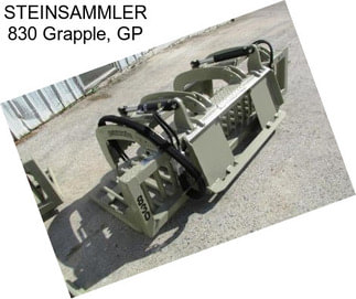 STEINSAMMLER 830 Grapple, GP