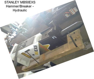 STANLEY MB50EXS Hammer/Breaker - Hydraulic
