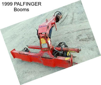 1999 PALFINGER Booms