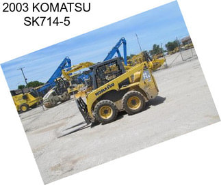 2003 KOMATSU SK714-5