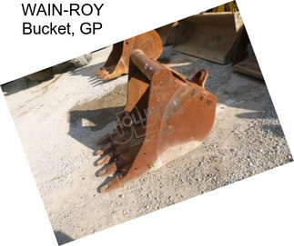 WAIN-ROY Bucket, GP