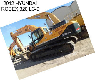 2012 HYUNDAI ROBEX 320 LC-9