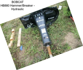 BOBCAT HB880 Hammer/Breaker - Hydraulic