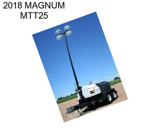 2018 MAGNUM MTT25