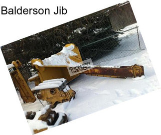 Balderson Jib