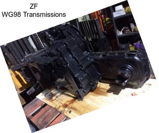 ZF WG98 Transmissions