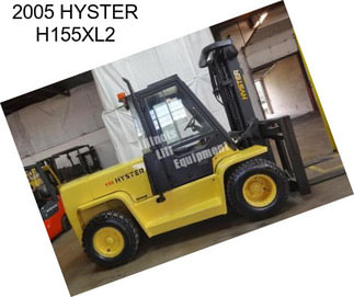 2005 HYSTER H155XL2