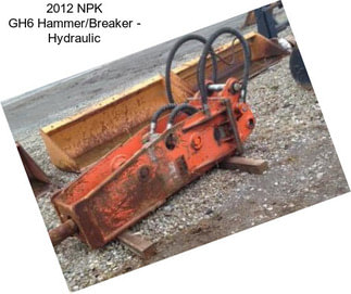 2012 NPK GH6 Hammer/Breaker - Hydraulic