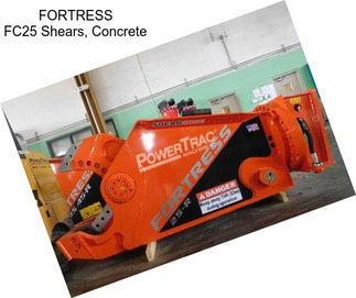 FORTRESS FC25 Shears, Concrete