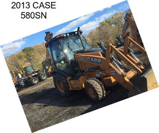 2013 CASE 580SN