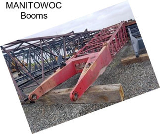 MANITOWOC Booms