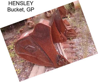 HENSLEY Bucket, GP