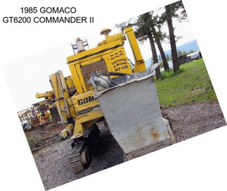 1985 GOMACO GT6200 COMMANDER II