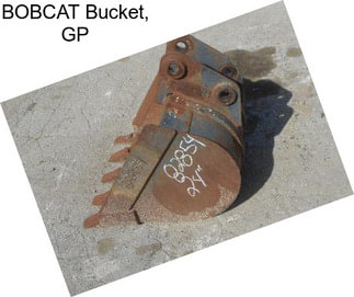 BOBCAT Bucket, GP