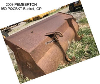 2009 PEMBERTON 950 PQCBKT Bucket, GP