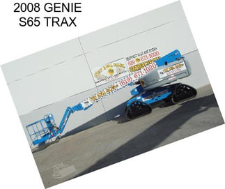 2008 GENIE S65 TRAX