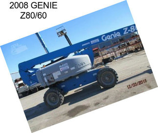 2008 GENIE Z80/60