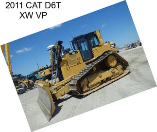 2011 CAT D6T XW VP