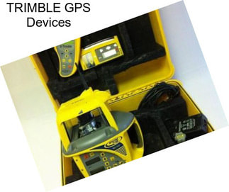 TRIMBLE GPS Devices