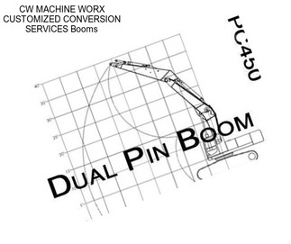 CW MACHINE WORX CUSTOMIZED CONVERSION SERVICES Booms