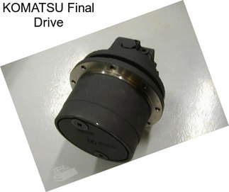 KOMATSU Final Drive