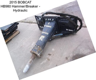 2015 BOBCAT HB980 Hammer/Breaker - Hydraulic