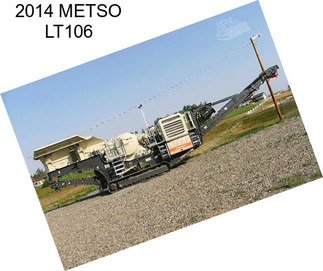 2014 METSO LT106