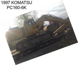 1997 KOMATSU PC160-6K