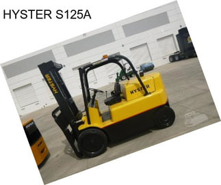 HYSTER S125A