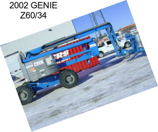 2002 GENIE Z60/34