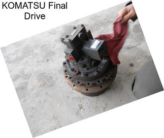 KOMATSU Final Drive