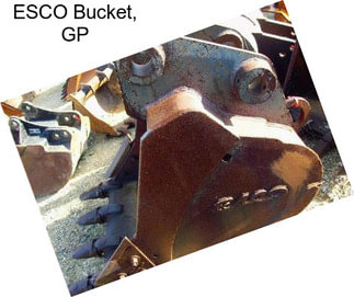 ESCO Bucket, GP