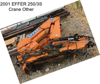 2001 EFFER 250/3S Crane Other