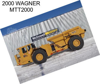 2000 WAGNER MTT2000