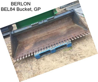 BERLON BEL84 Bucket, GP