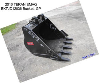 2016 TERAN EMAQ BKTJD12036 Bucket, GP