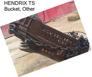 HENDRIX TS Bucket, Other