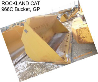 ROCKLAND CAT 966C Bucket, GP