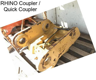 RHINO Coupler / Quick Coupler