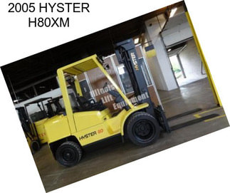 2005 HYSTER H80XM