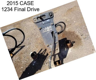2015 CASE 1234 Final Drive