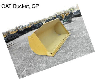 CAT Bucket, GP