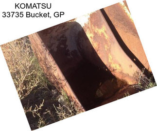 KOMATSU 33735 Bucket, GP