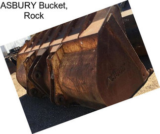 ASBURY Bucket, Rock