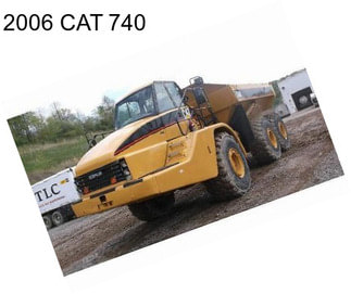 2006 CAT 740