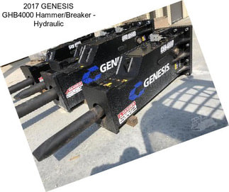 2017 GENESIS GHB4000 Hammer/Breaker - Hydraulic