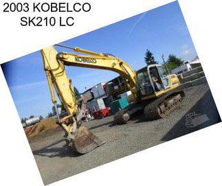 2003 KOBELCO SK210 LC