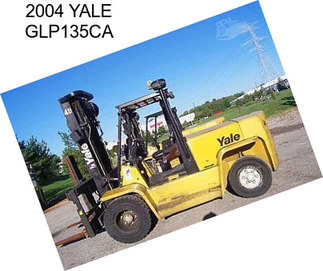 2004 YALE GLP135CA