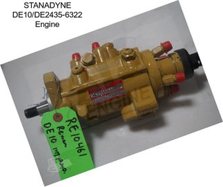 STANADYNE DE10/DE2435-6322 Engine