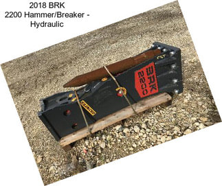 2018 BRK 2200 Hammer/Breaker - Hydraulic